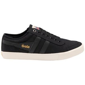 Gola Classics Men's Comet Plimsoll Sneakers Black/Black/Off White Vegan 10